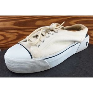 Tommy Hilfiger Women Size 8 M Beige‎ Fashion Sneakers Fabric